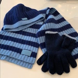 Coach outdoor accessories - scarf, hat & gloves